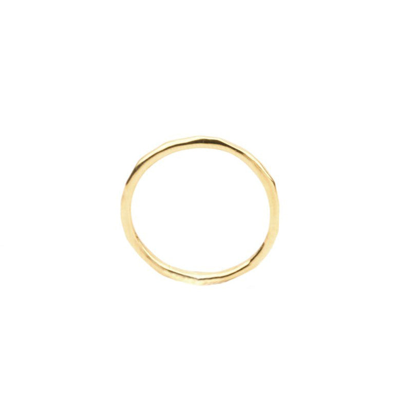 Hammered Band Ring