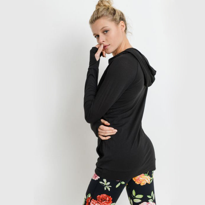 Long Sleeve Hoodie Pull-Over