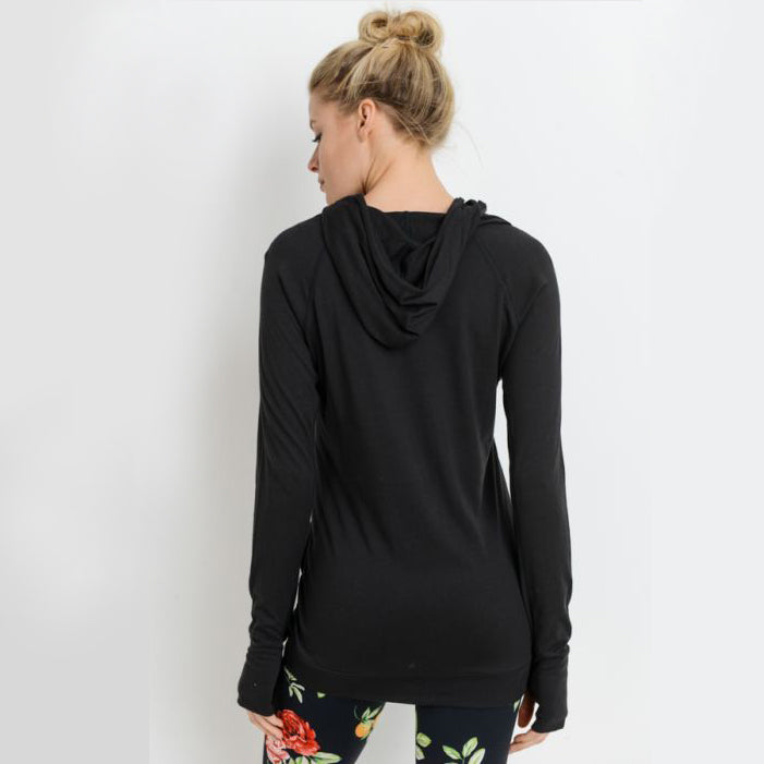 Long Sleeve Hoodie Pull-Over