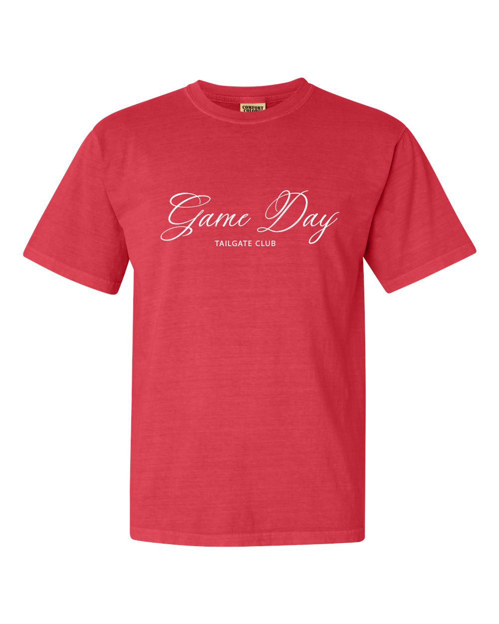 Red Script Game Day T-shirt