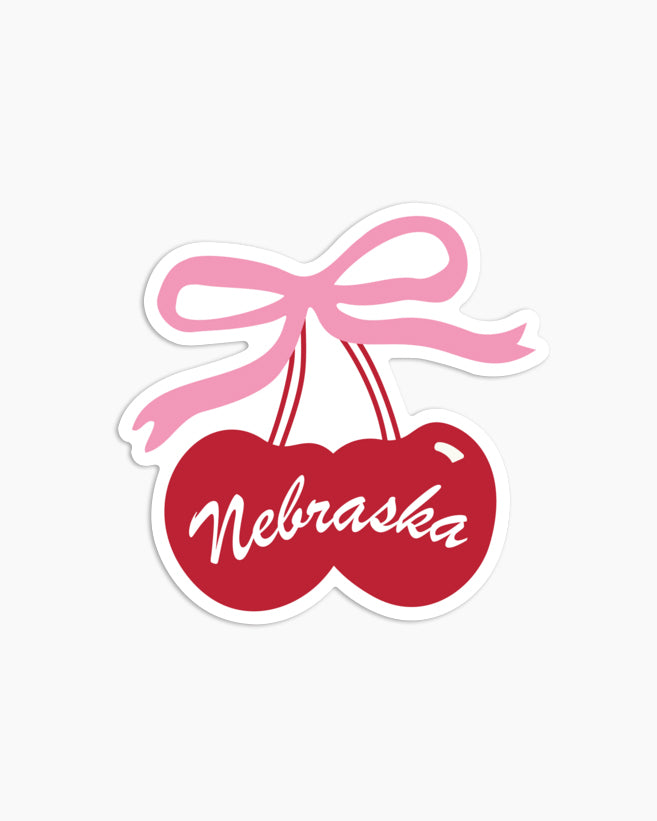 Nebraska Cherries Sticker