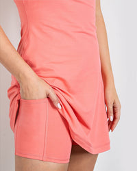 On the Move Active Dress - Coral