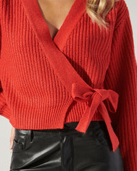 Carsyn Wrap Sweater
