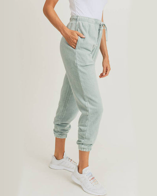 Mineral Washed Jogger Sweatpants – Sas and Rose