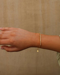 Daniella Bezel Stone Bracelet